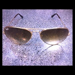 Ray Ban Sunglasses, Size Small, Brown Ombré Tint